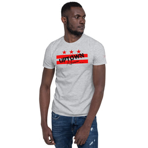 Uptown Reunion Red and Black Logo Short-Sleeve Unisex T-Shirt