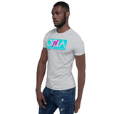 DNA Teal and Pink/Purple Short-Sleeve Unisex T-Shirt