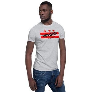 Uptown Reunion Red and Black Logo Short-Sleeve Unisex T-Shirt