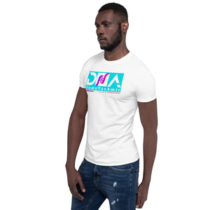 DNA Teal and Pink/Purple Short-Sleeve Unisex T-Shirt