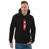 DNA Test Tube Red and White Unisex pullover hoodie
