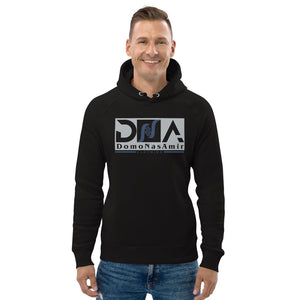 DNA Grey and White Logo Unisex pullover hoodie