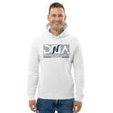 DNA Grey and White Logo Unisex pullover hoodie