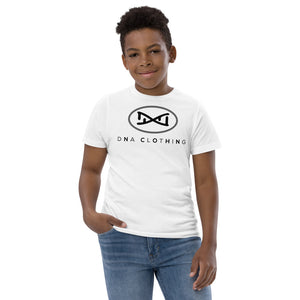 DNA Black and Grey Logo Youth jersey t-shirt