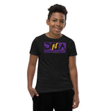 DNA Purple and Yellow Youth Short Sleeve T-Shirt Unisex